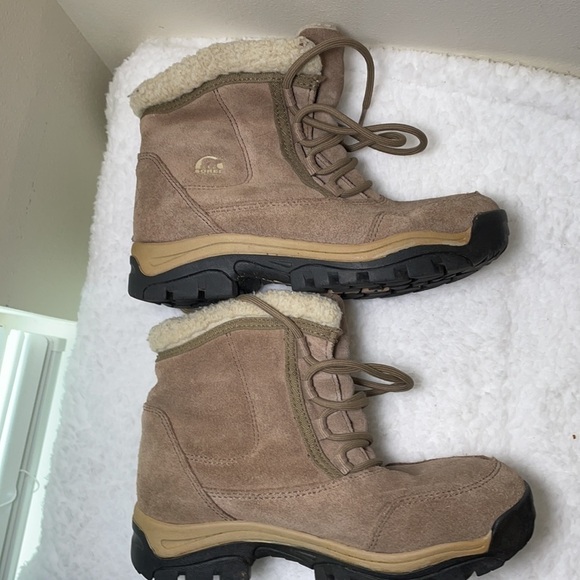 SOREL Waterfall Low Lace Waterproof Thinsulate Boot Size 6.5 - Picture 12 of 13